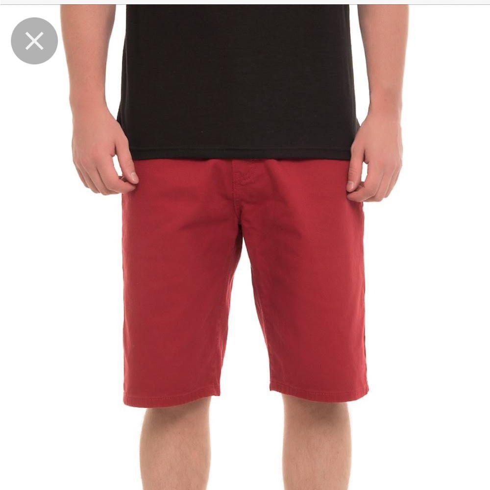 Forever 21 red men jean shorts